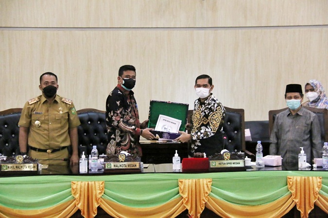 Ranperda RPJMD Kota Medan 2021-2026 Disahkan
