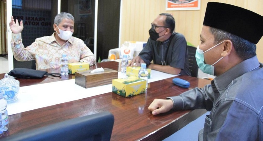 Wakil Ketua DPRD Medan Terima Kunjungan Anggota DPD RI Muhammad Nuh