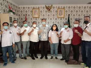 Ketua DPRD Medan, Hasyim SE Terima Kunjungan DPC Pospera Kota Medan