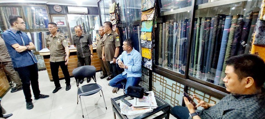 Komisi III DPRD Medan Sidak Pertokoan Asset Pemko di Jalan Pandu Baru