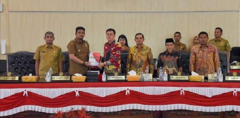 Bobby Nasution Sampaikan LPJ Pelaksanaan APBD Tahun 2022, Hasyim Nanti Kita Lakukan Pembahasan