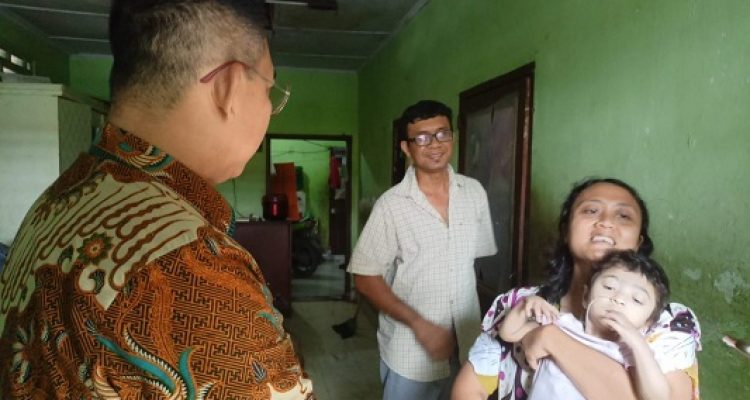 Anggota DPRD Medan Kembali Kunjungi 5 Anak Penderita Stunting