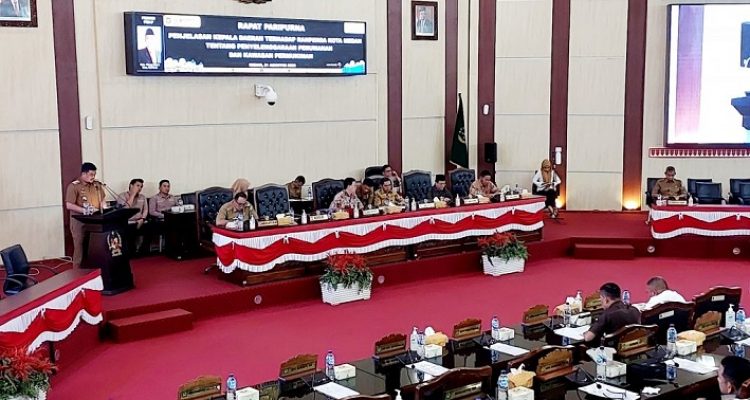 DPRD Medan Gelar Paripurna Penjelasan Walikota Terhadap Ranperda Penyelenggaraan Kawasan Permukiman