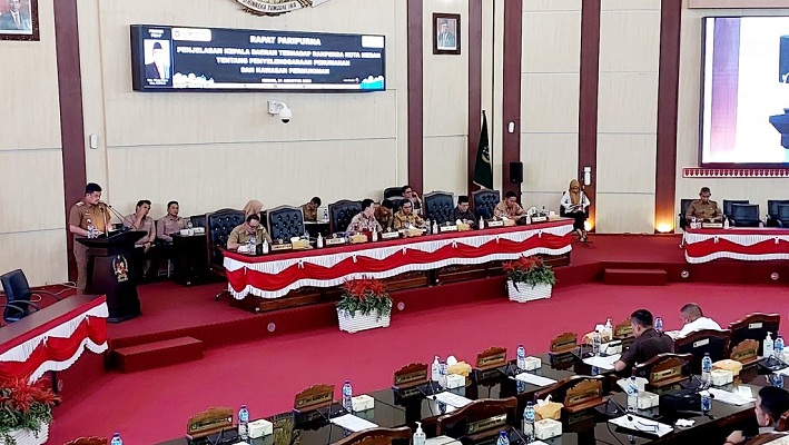 DPRD Medan Gelar Paripurna Penjelasan Walikota Terhadap Ranperda Penyelenggaraan Kawasan Permukiman
