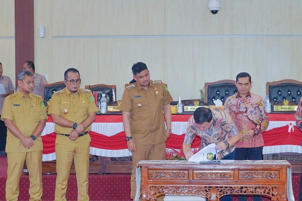 Seluruh Fraksi DPRD Setujui Ranperda Pertanggungjawaban Pelaksanaan APBD Kota Medan 2022