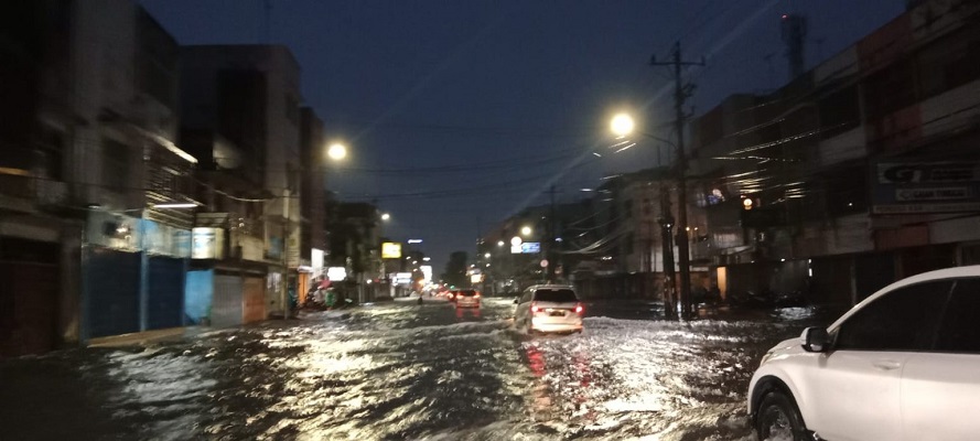 Wong Pertanyakan Jalan di Medan Masih Banjir Padahal Sistem Drainase Telah Pakai U-Ditch