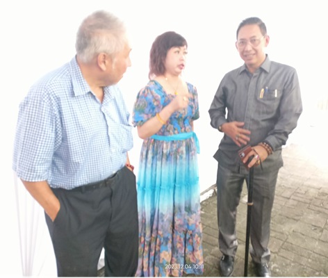 Wong Chun Sen Membuka Kegiatan Baksos Pengobatan Gratis