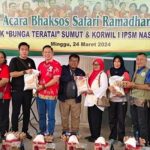 Ketua Permabudhi Sumut Hadiri Kegiatan Bansos Berbagi Sembako dalam Rangka Safari Ramadhan