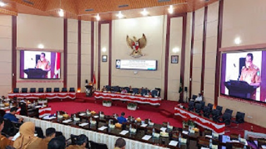 Paripurna Penjelasan Walikota Terhadap Perubahan Perda