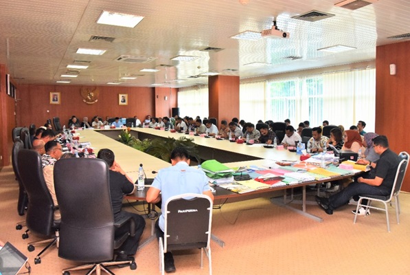 Rapat Bersama Tim Anggaran Pemko Medan dan OPD