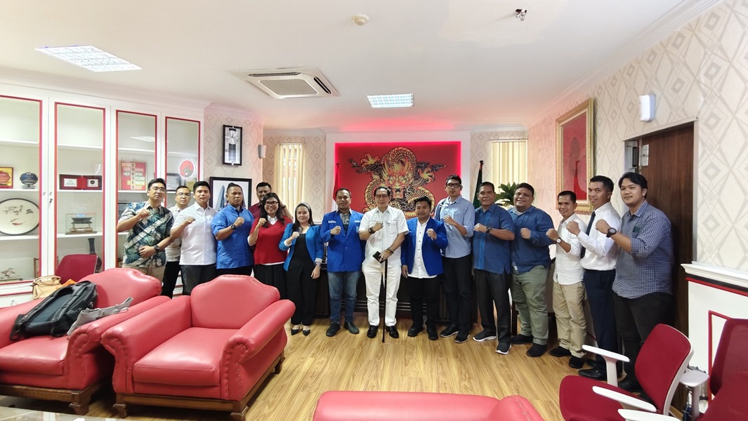 Ketua DPRD Kota Medan Sambut Baik Audensi Pengurus Baru GAMKI Kota Medan