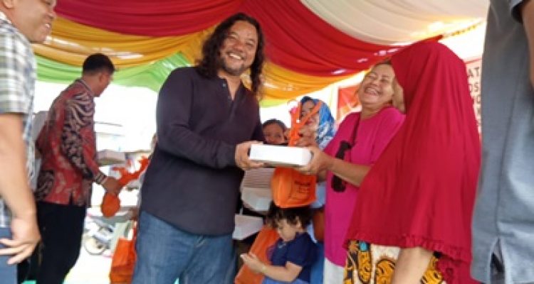 Grib Jaya Medan Selayang dengan IPK Berkolaborasi Bersama EKO AFRIANTA SITEPU dengan Relawan EAS Sosialisasikan BPJS dan Bansos