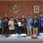 Kelompok Mahasiswa Tergabung Cipayung Plus Kunjungi DPRD Kota Medan